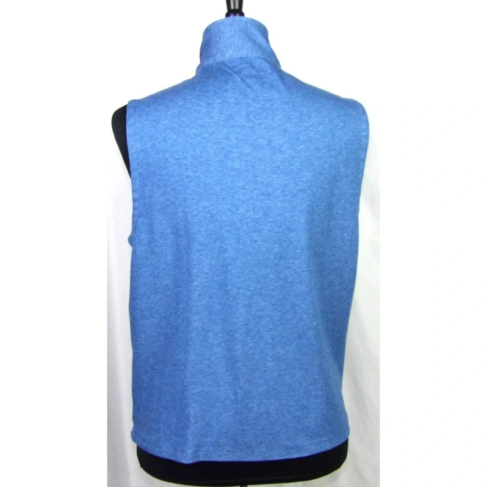 BONOBOS Light Blue Stretch Full Zip-Up Golf Vest Jacket Men's‎ Large